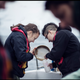 CLEAR lab members at sea.